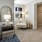 Bedroom with natural lighting and high ceilings